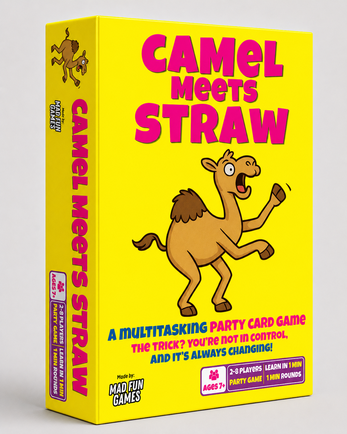 Camel Meets Straw card game artwork