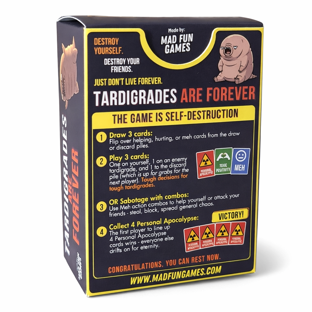 Tardigrades Are Forever - Series Zero Edition