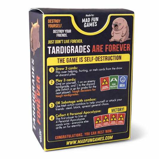 Tardigrades Are Forever - Series Zero Edition